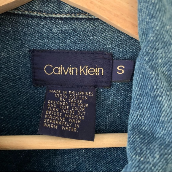 Vintage Calvin Klein Jean Jacket - Picture 3 of 7